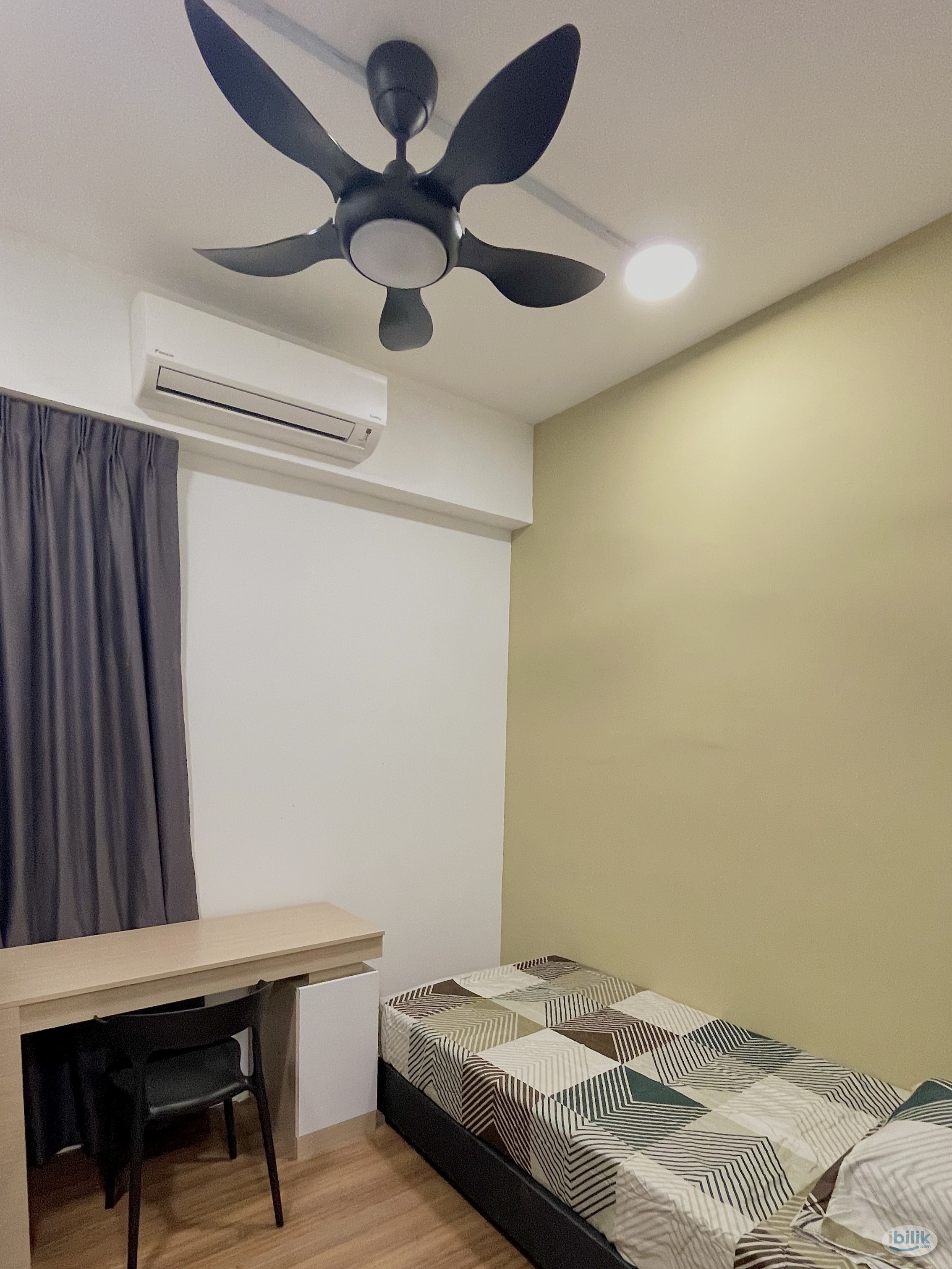 Image 3 of 5 MINS WALK TO MRT/LRT MALURI🚇Single Room at M Vertica KL City Residences, Cheras - Room rental in 