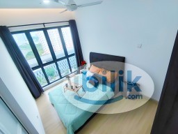 Room Rental in Kuala Lumpur - New Unit❤️ Fully Furnished ✅ Master bedroom with Private bathroom and windows / AC located in Skyville 8, Old Klang Road
