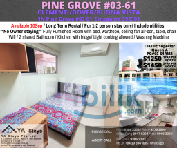Room Rental in Singapore - Single Room at Pine Grove, Holland