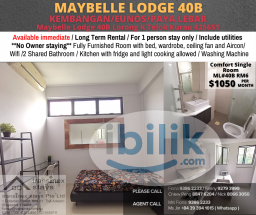 Room Rental in  - Single Room at Bedok, Singapore