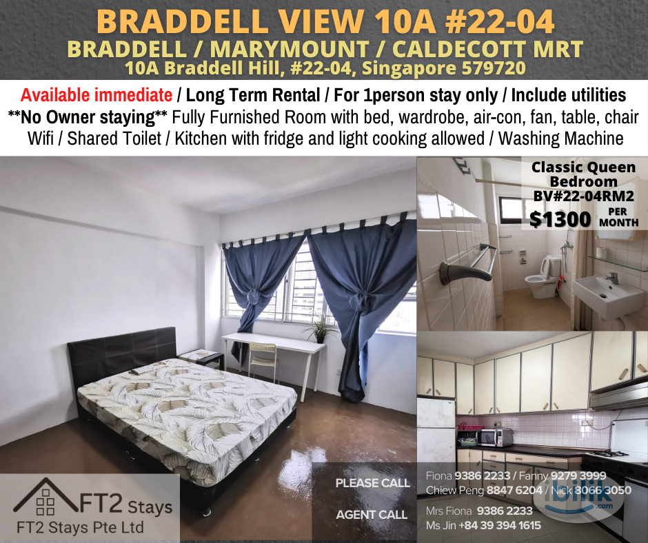 Image 3 of Master Room at Braddell View, Toa Payoh - Room rental in 