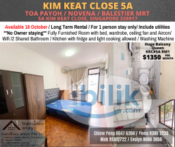 Room Rental in  - Master Room at Toa Payoh, Singapore