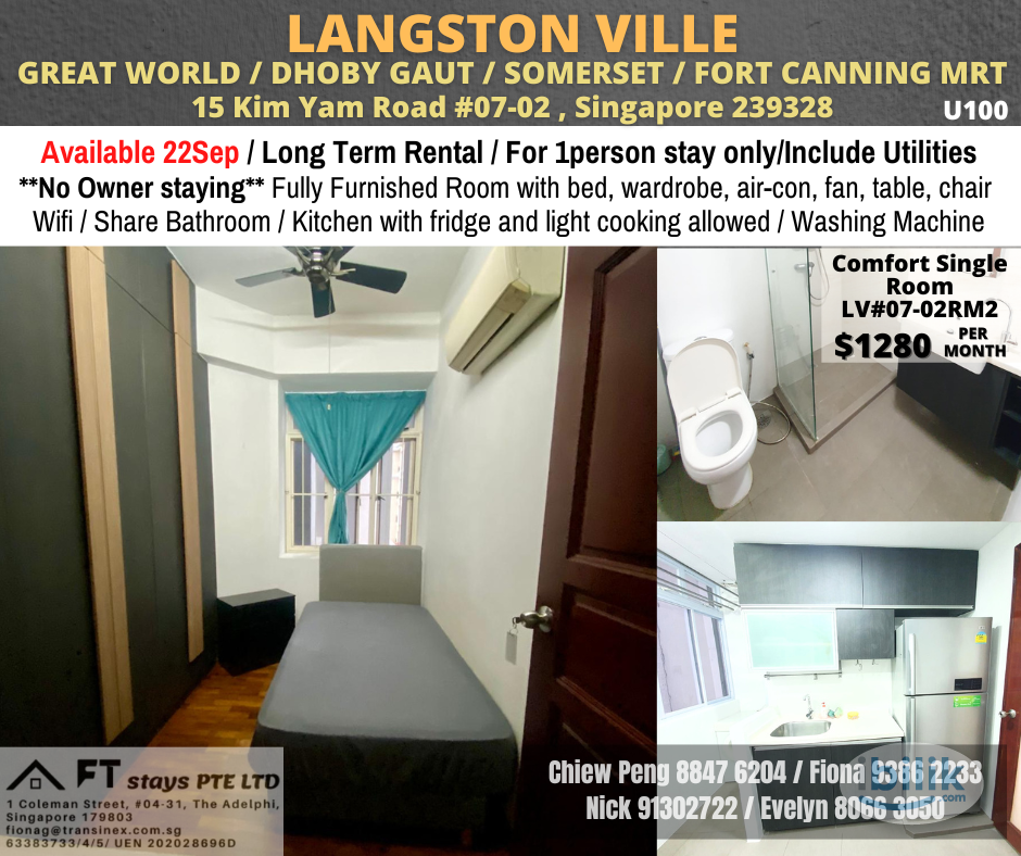 Image 1 of Room For Rent - River Valley - Room rental in 