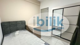 Room Rental in Ampang - Small Room at Axis Crown, Ampang, 3 Minutes walk to LRT Pandan Indah, 1+1 Depo only