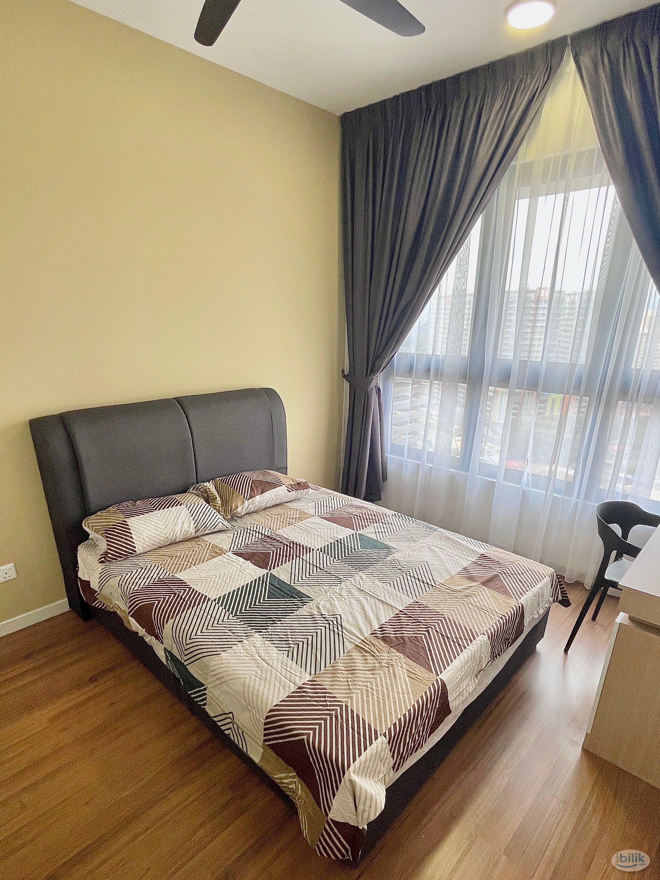 Image 1 of 5 MINS WALK TO MRT/LRT MALURI🚇Master Room at M Vertica KL City Residences, Cheras - Room rental in 