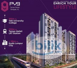 Room Rental in Kuala Lumpur - Condo at PV9 Residence, Setapak