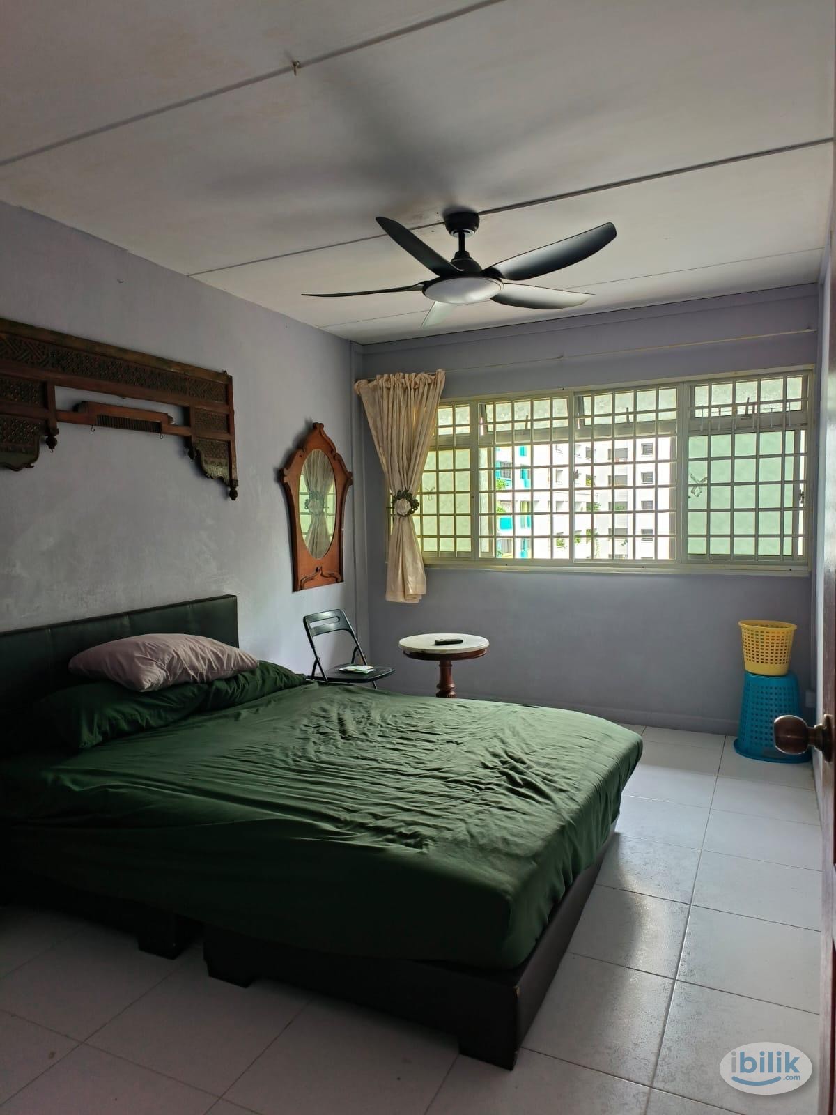 Image 1 of Single Room at Choa Chu Kang, Singaporenear mrt furn wifi fan prefer male - Room rental in 