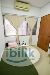 Room Rental in Selangor - Promotion Price Best Location ✅ Single bedroom with windows and AC located in Sea park apartment, Petaling Jaya