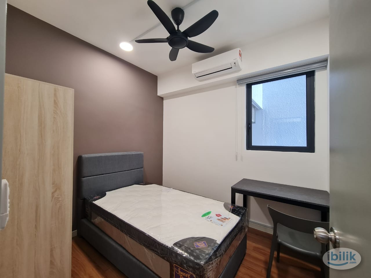 Image 1 of Near LRT MRT! Cozy Single Room at Cheras M Vertica for Rent - FREE Utilities WiFi Cleaning - Room rental in 