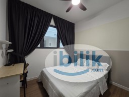 Room Rental in Kuala Lumpur - Female Unit - Near LRT MRT! Cozy Medium Room at Cheras M Vertica for Rent - FREE Utilities WiFi Cleaning