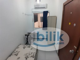 Room Rental in Kuala Lumpur - [Pearl Point Condo] Downstairs Shopping Mall Small Room with Aircond Rent Near OUG, Happy Garden, Old Klang Road, Millerz Square, Scott Garden