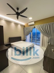 Room Rental in Ampang - Big Balcony Room at Axis Crown, Ampang, 3 Minutes walk to LRT, 1+1 Depo only