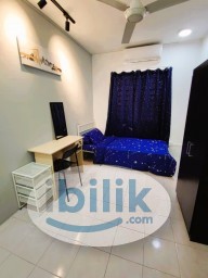 Room Rental in Subang - ✅1 mins to HELP University, AC Room, Fully Furnished✅Damai Apartment, Subang Bestari