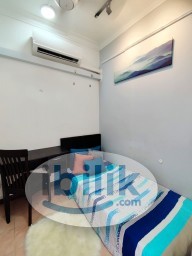 Room Rental in Kuala Lumpur - 🔥Male Only. 7 mins to Publika, AC Furnished Room, Low Deposit🔥 Menara Duta 2, Dutamas
