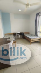 Room Rental in Kuala Lumpur - Twin Single Bed Middle Room at Platinum Lake PV12, Setapak