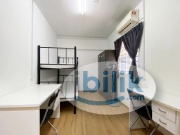 Room Rental in Kuala Lumpur - Full female unit twin sharing room at MRT Semantan