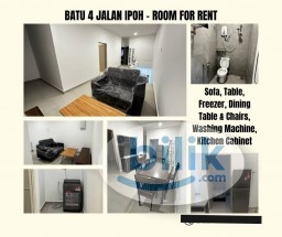 Room Rental in Malaysia - Jalan Bukit Candan @ Jalan Ipoh Batu Kentomen