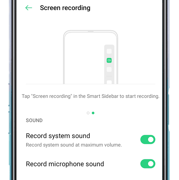 OPPO Phone Record System Sound