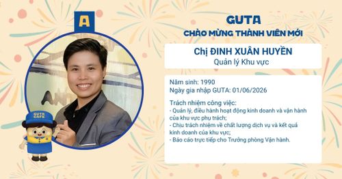 CHÀO MỪNG NHÂN VIÊN MỚI - CHỊ ĐINH XUÂN HUYỀN