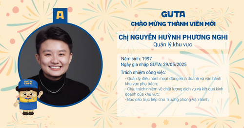 CHÀO MỪNG THÀNH VIÊN MỚI - CHỊ NGUYỄN HUỲNH PHƯƠNG NGHI