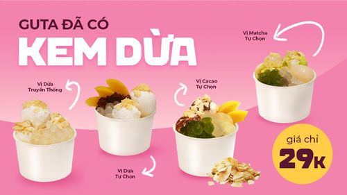 Siêu phẩm Kem Dừa chính thức ra mắt tại Guta