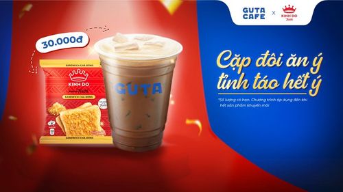 Guta Cafe x Kinh Đô Tươi: Ra mắt combo nâng tầm bữa sáng