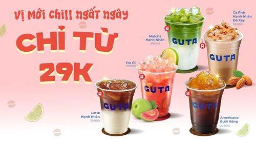 Tháng 10 bùng nổ, Guta trình làng 5 món mới