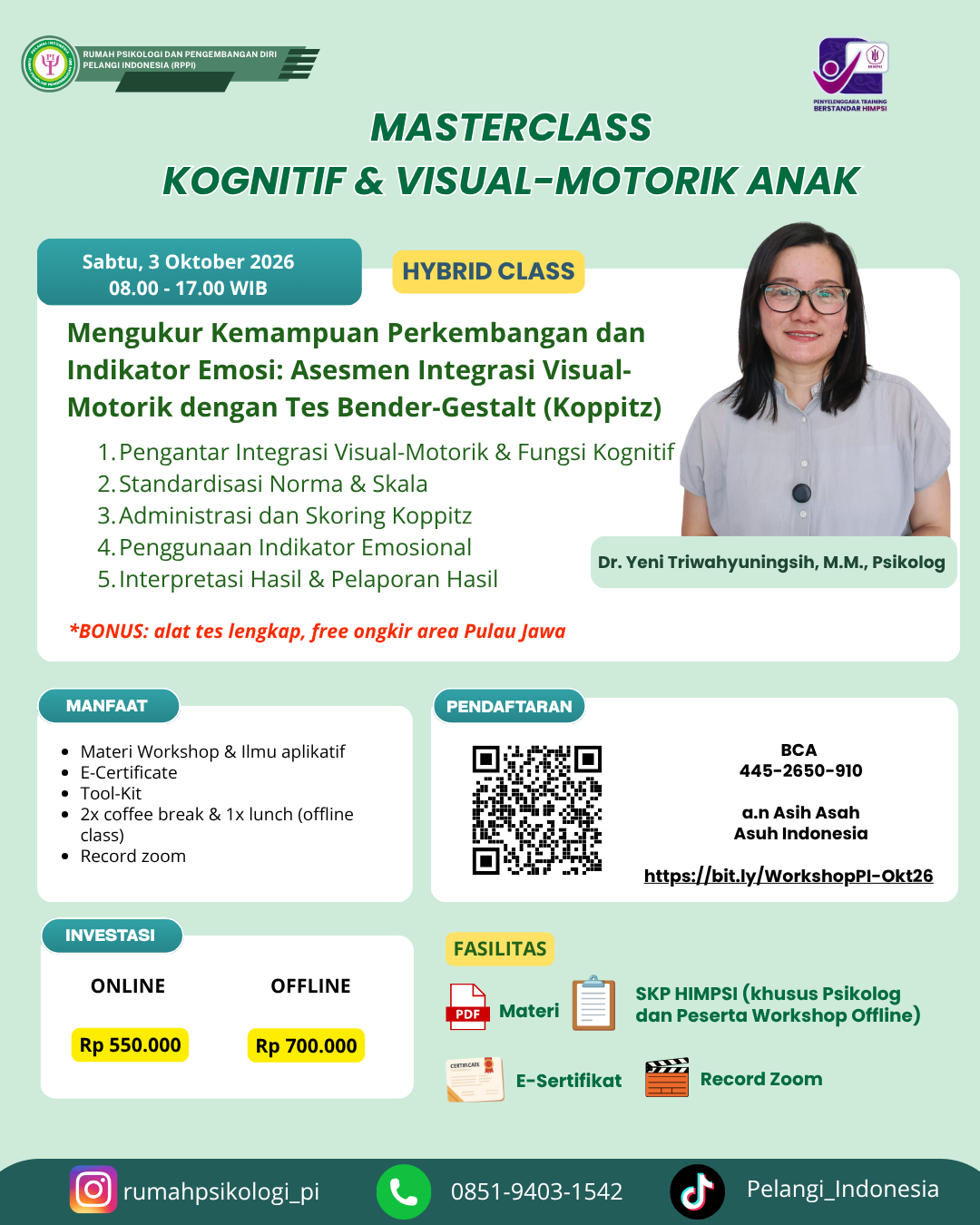 Mengukur Kemampuan Perkembangan dan Indikator Emosi: Asesmen Integrasi Visual-Motorik dengan Tes Bender-Gestalt (Koppitz)