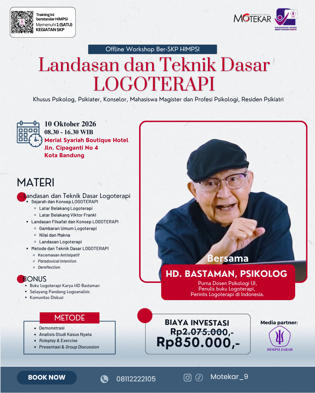 Landasan dan Teknik Dasar LOGOTERAPI
