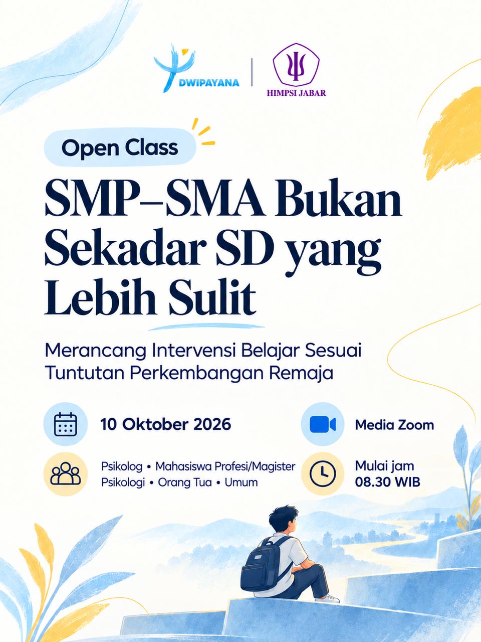 SMP-SMA Bukan Sekadar SD yang Lebih Sulit