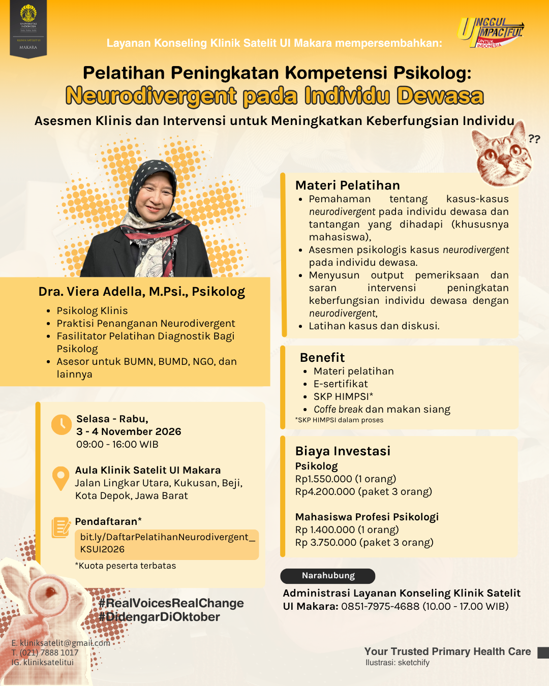 Neurodivergent pada Individu Dewasa: Asesmen Klinis dan Intervensi untuk Meningkatkan Keberfungsian Individu