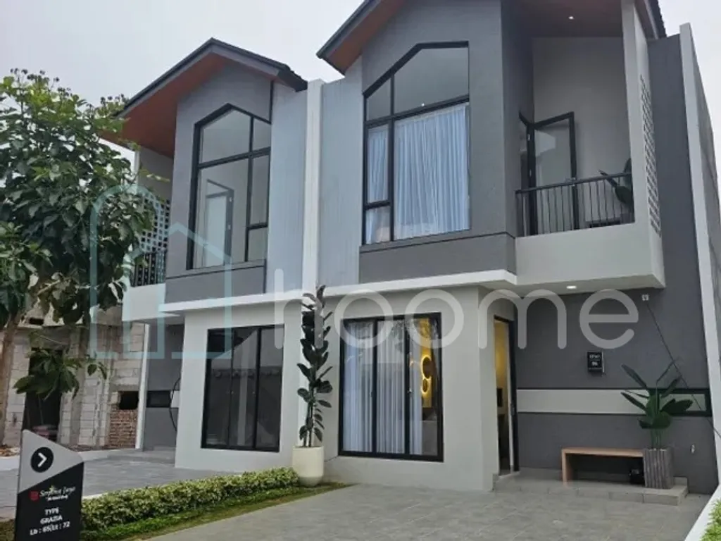 Rumah Brand New Bonus Furnished Cantik Mewah Siap Huni