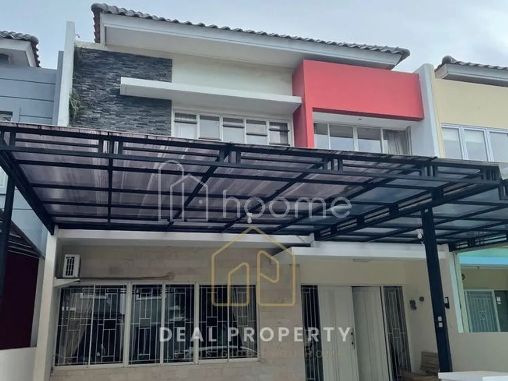 Jual murah Rumah PIK Cluster Garden House full furnish SHM siap pakai