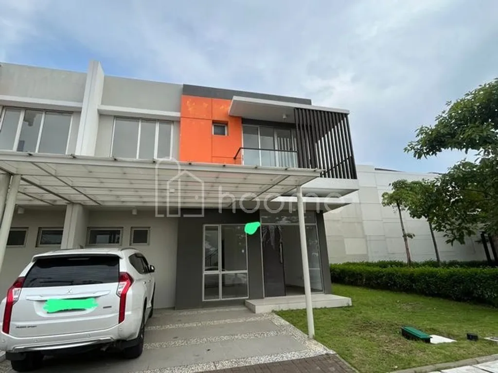 jual rumah 2 lantai PIK 2 uk 8x12,5m kosongan posisi hook