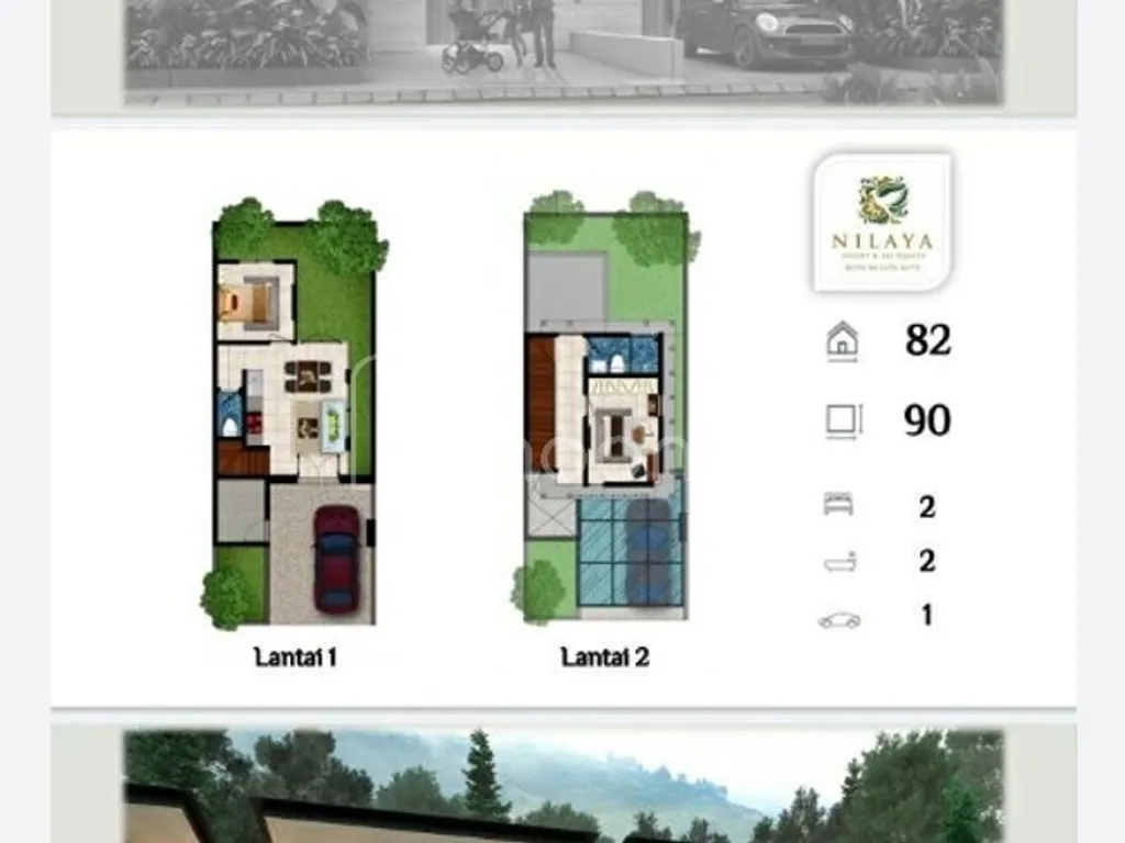 Canary tipe rumah termurah di Nilaya kota Batu