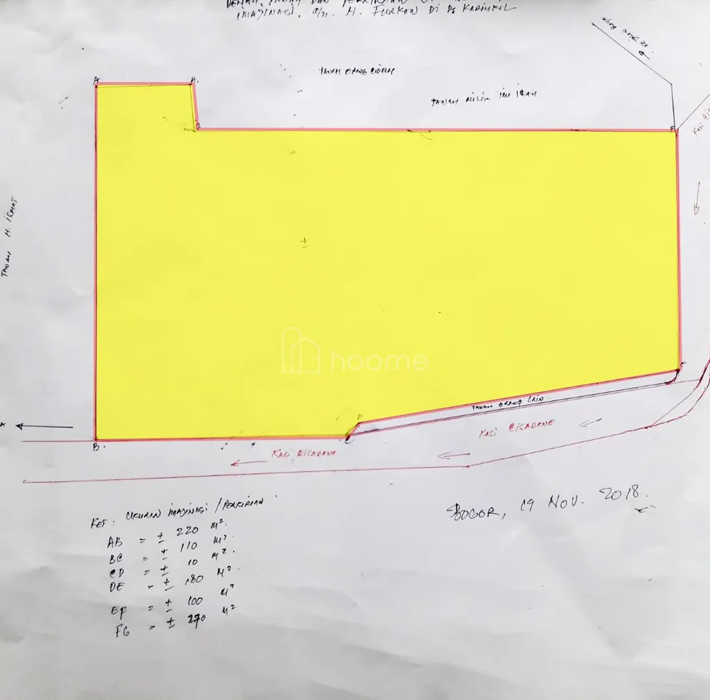 Dijual Tanah Strategis 37.000m² Luas di Lokasi Terbaik, Peluang Investasi!
