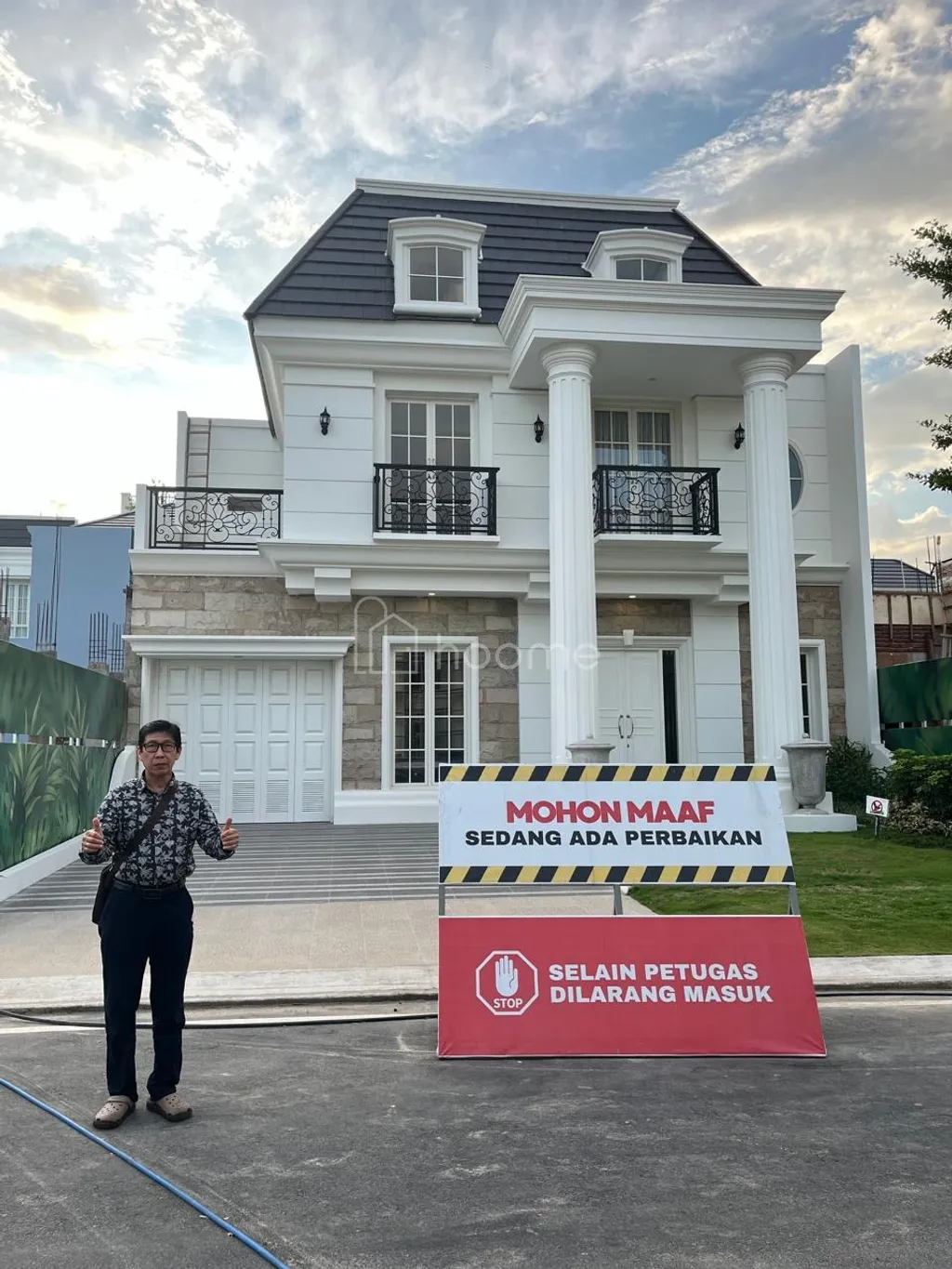 Rumah contoh type new balmoral deluxe,citraland kairagi manado