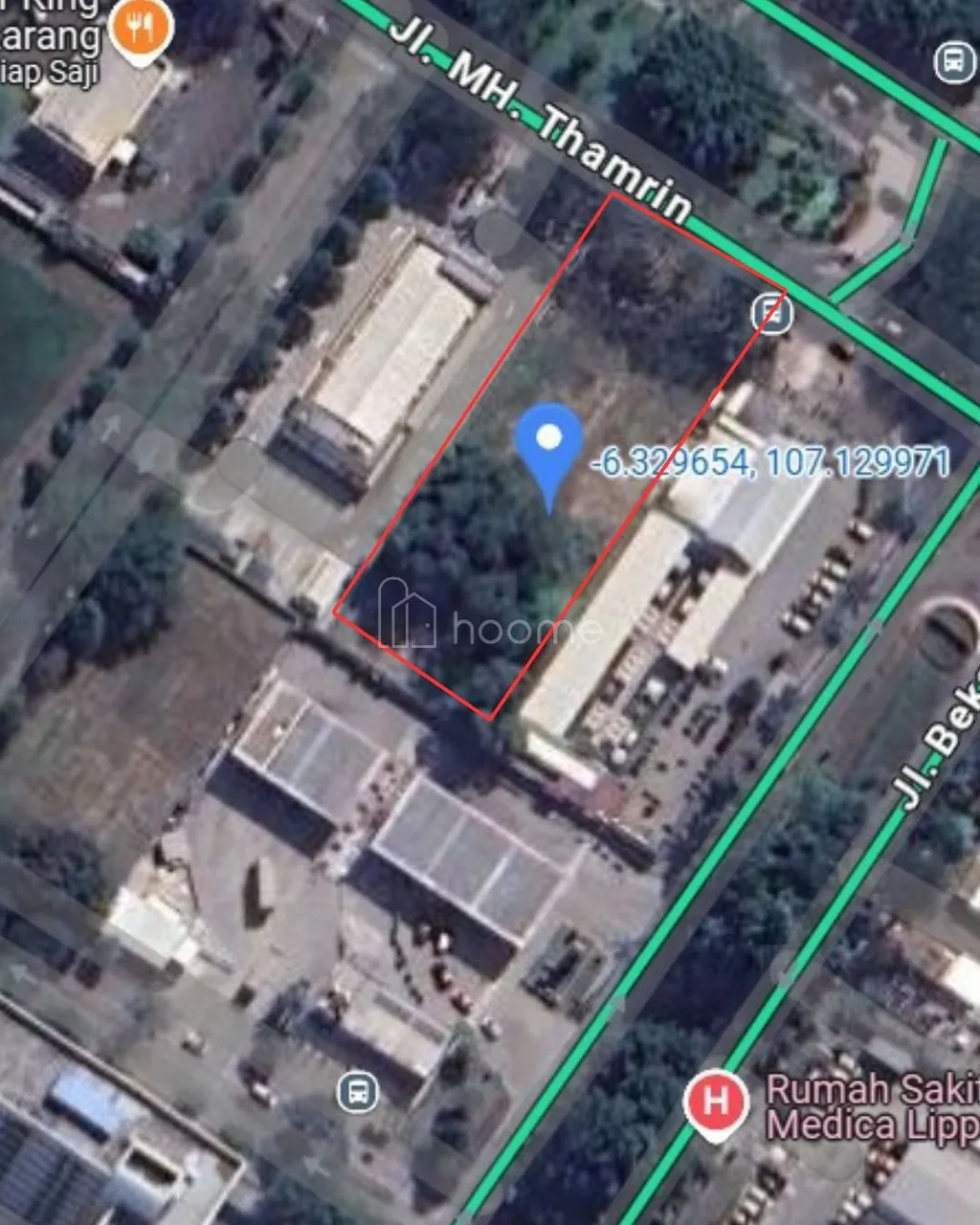 Kavling Komersial di Lippo Cikarang