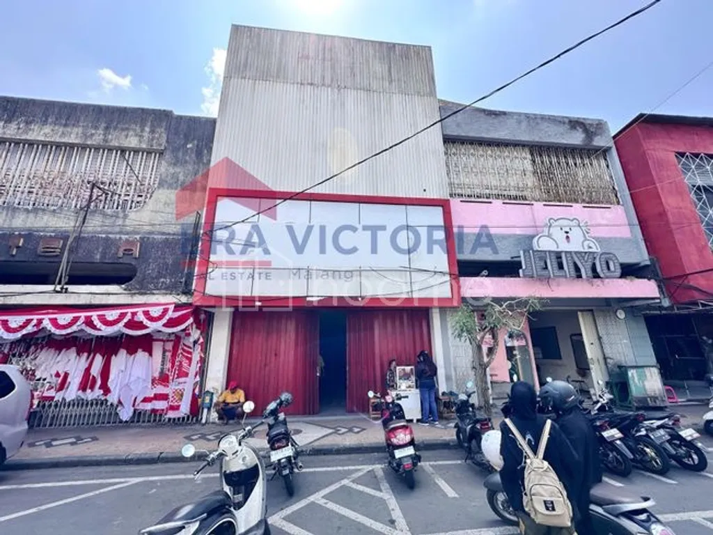 Ruko Sewa Luas Jantung Kota Malang, Dekat Alun-Alun & Kayutangan