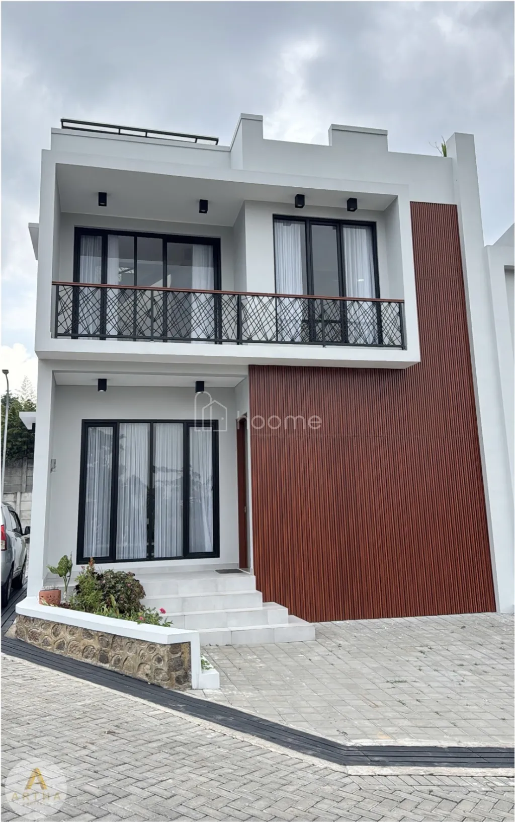 Rumah 2 lantai minimalis di Lembang Bandung Utara