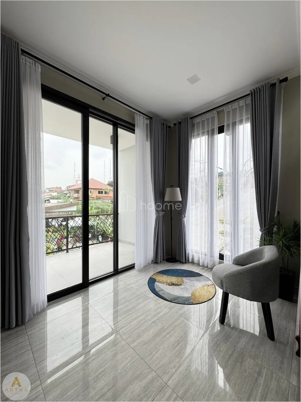 Rumah 2 lantai minimalis di Lembang Bandung Utara