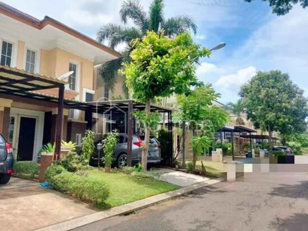 Disewakan Rumah cluster sutera Olivia HADAP Utara di alam sutera