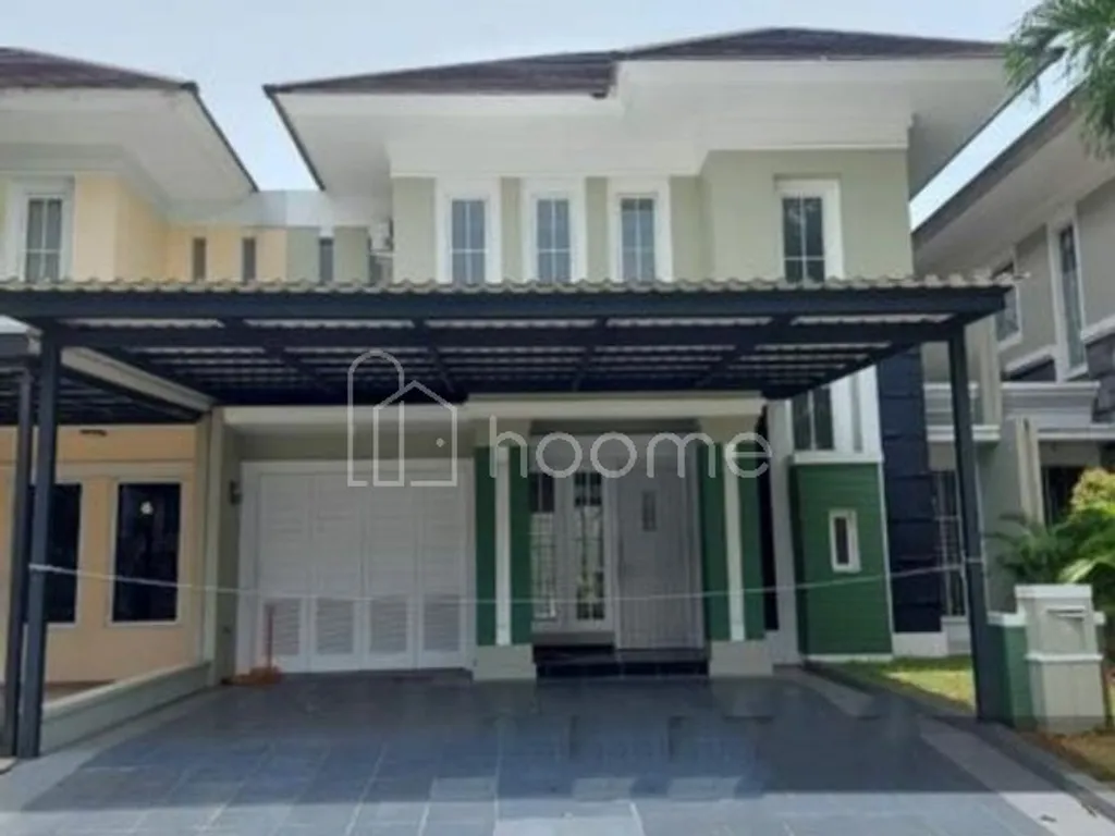 Disewakan Rumah cluster sutera Olivia HADAP Utara di alam sutera