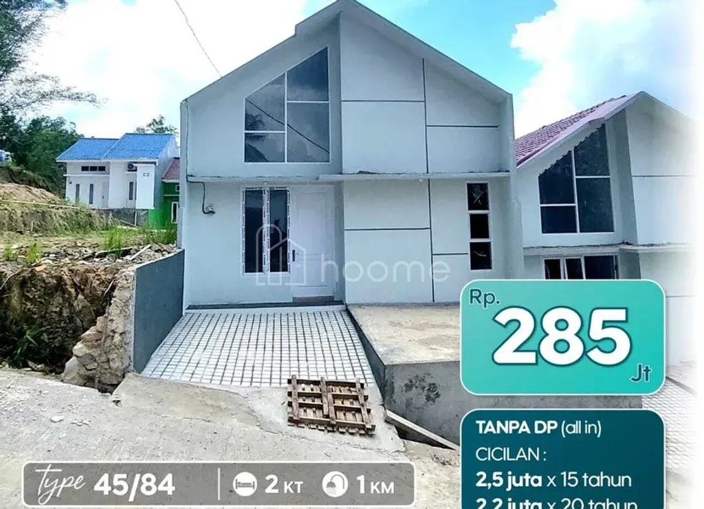 Dijual Rumah 2KT 1KM 45m² di Area Strategis, Cocok untuk Keluarga Muda