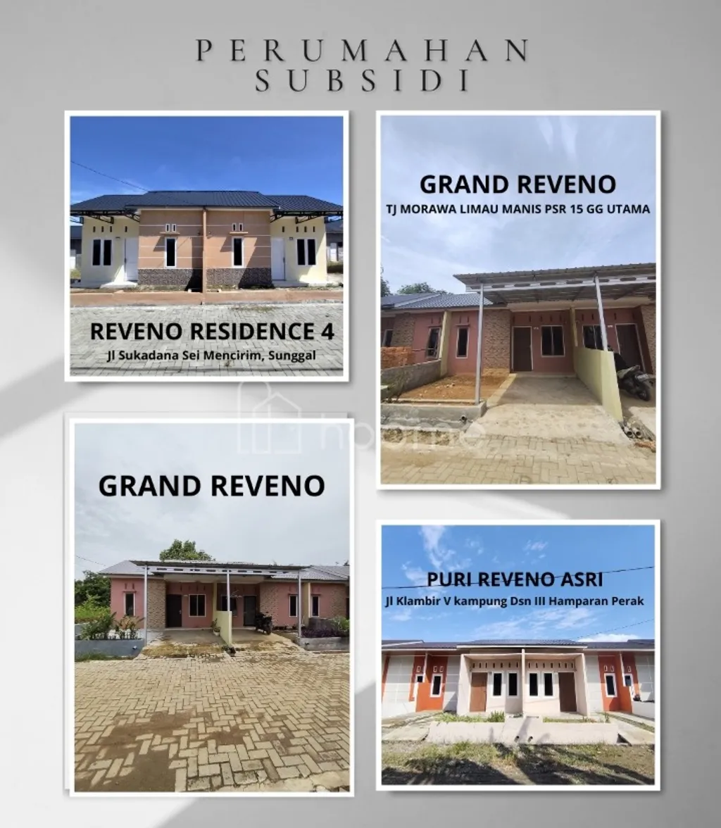 Miliki Rumah Hunian Impian Keluarga Anda Tercinta Bersama Kami Di Perumahan Puri Reveno Kota Medan.