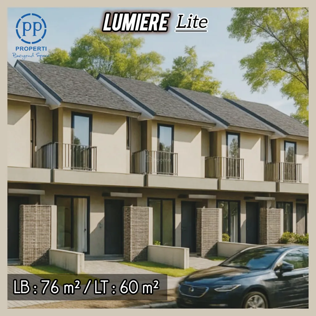 Lumiere Lite rumah baru hanya 900 jutaan di samping Trans Studio Mall Cibubur