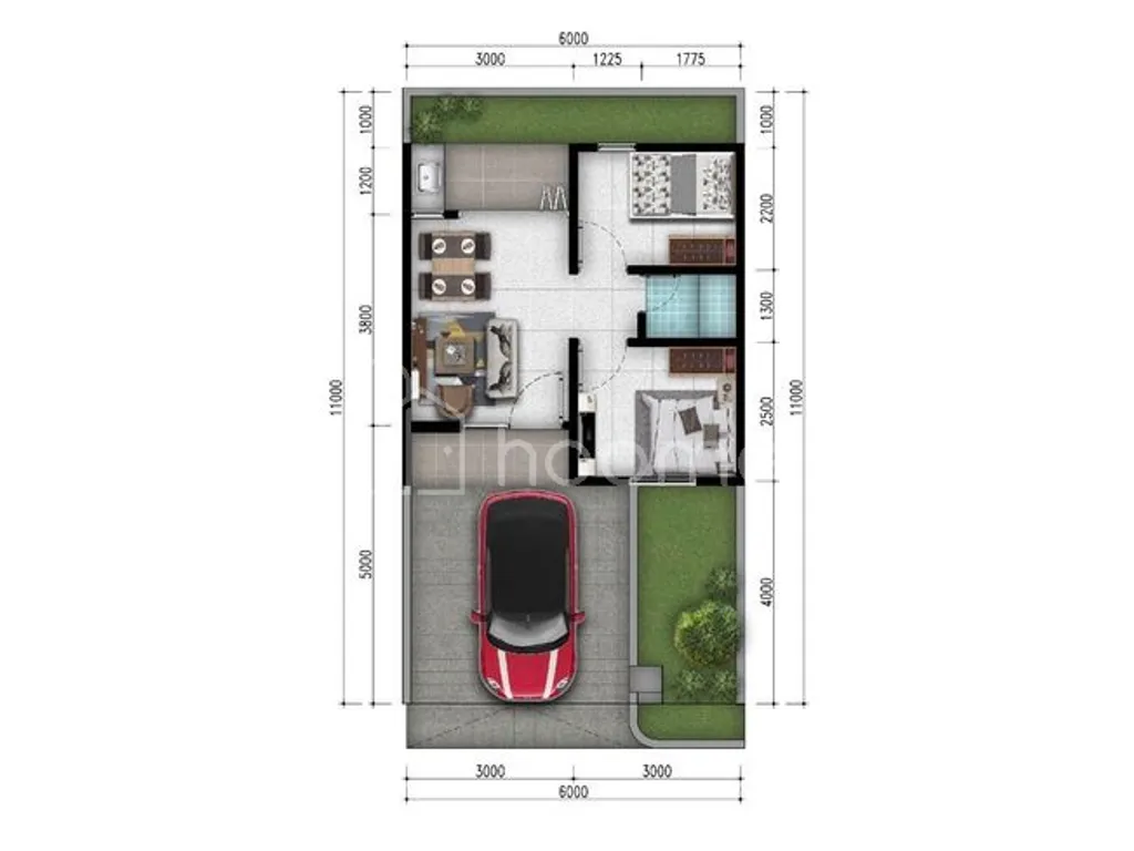 RUMAH BARU 1 LANTAI DI CILEUNGSI, CICILAN 2 JT-AN!