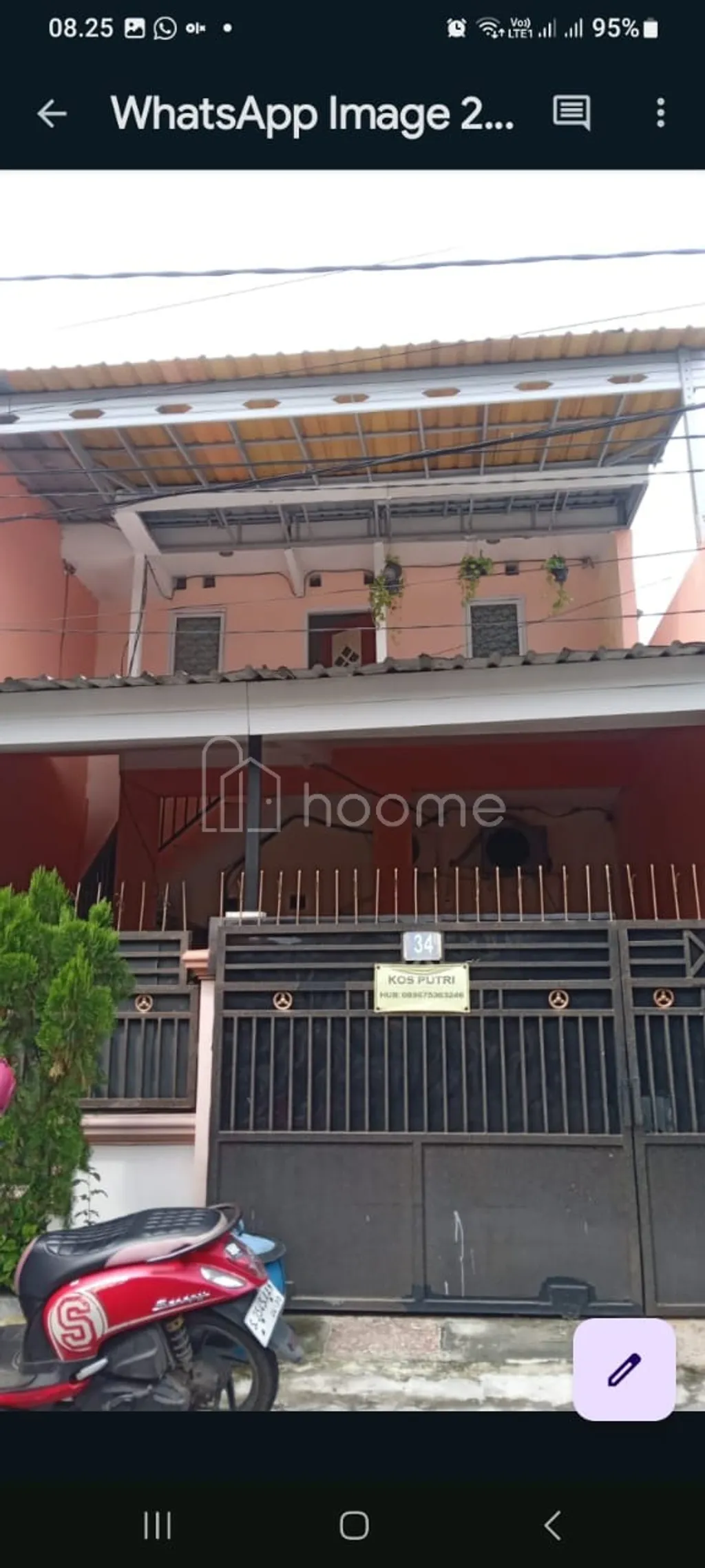 Dijual Rumah Kos Pesona Alam Gunung Anyar A. 34 Surabaya