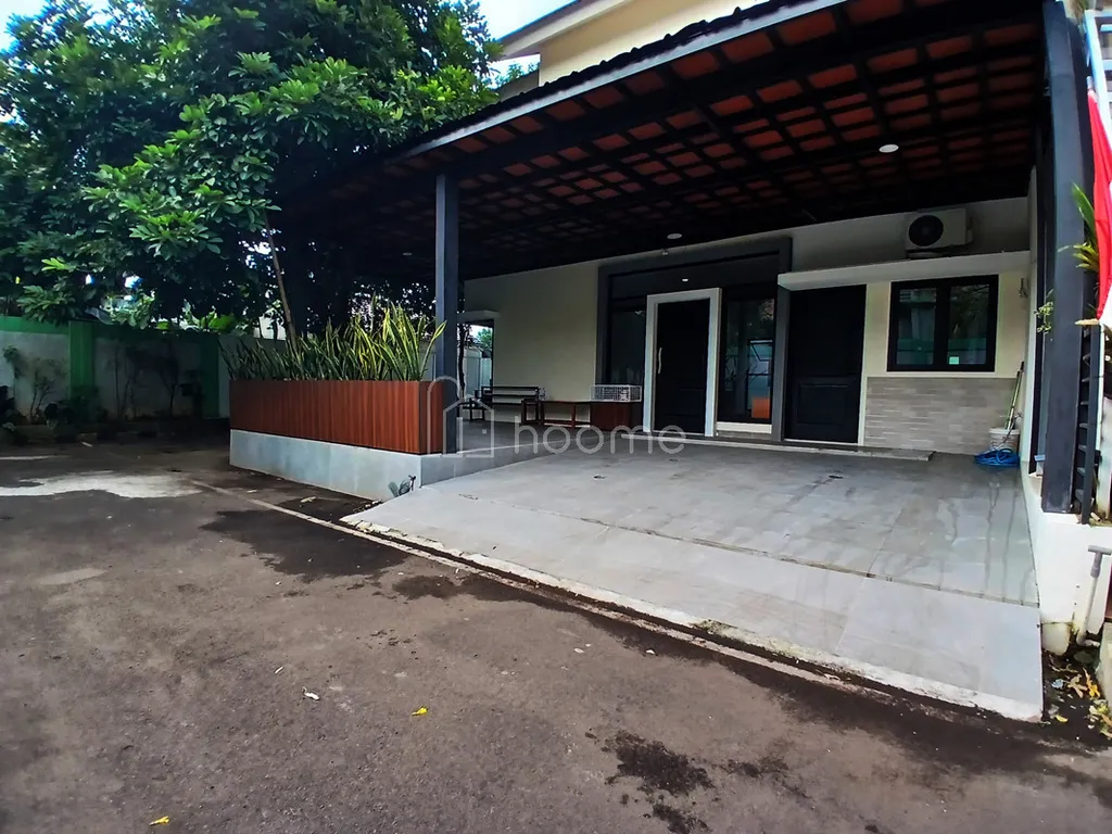 jual rumah siap huni bebas banjir baru di renovasi taman full ac gandul cinere