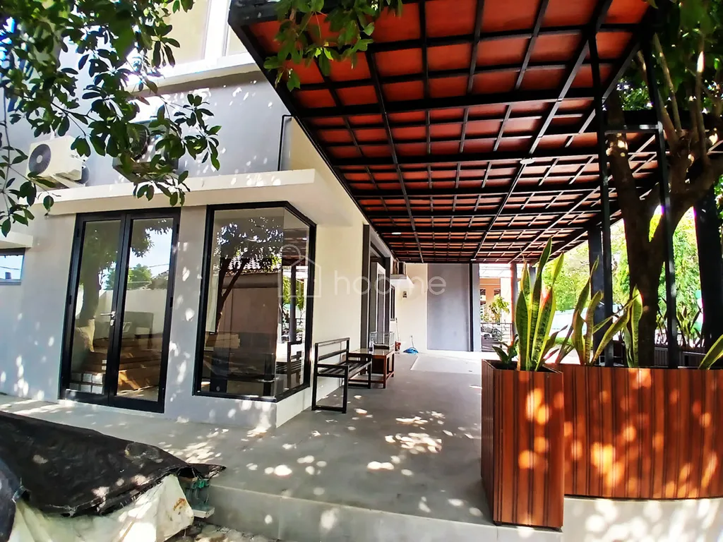 jual rumah siap huni bebas banjir baru di renovasi taman full ac gandul cinere